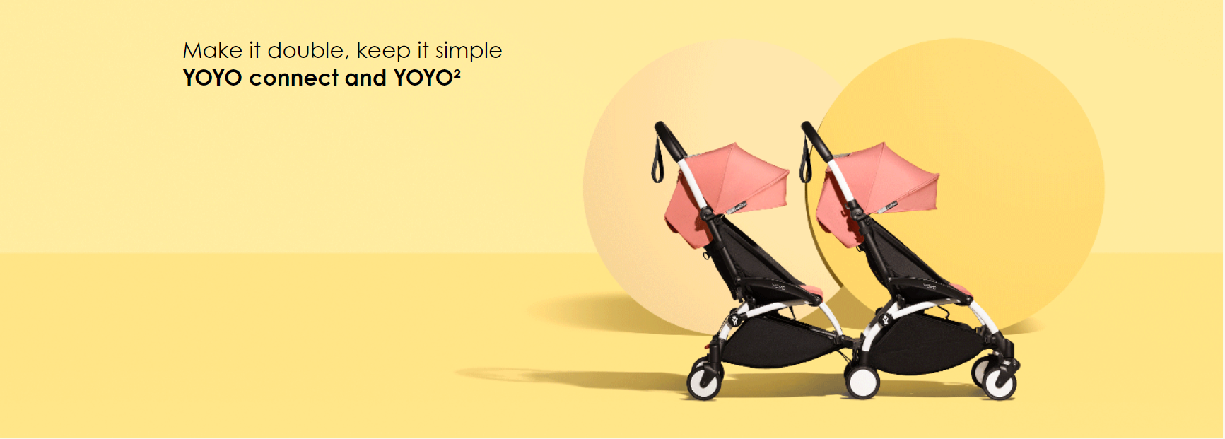 YOYO Connect – מוצר חדש ומהפכני המהווה את הפתרון האולטימטיבי לעגלת אחים / תאומים מודולארית